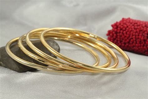 14k gold stackable bracelets|14k gold bangle bracelet sets.